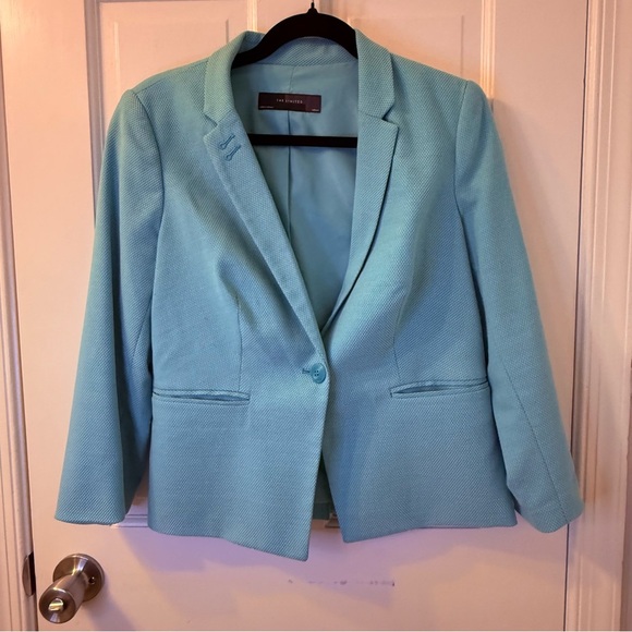 The Limited Blue Blazer Classic Notched Lapel Tailored Fit - Picture 1 of 12